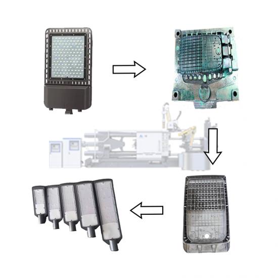 LED路灯及泛光灯壳